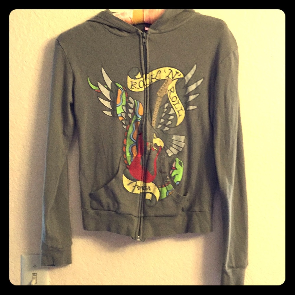 Fender Junior’s Size Medium Zip Up Hoodie